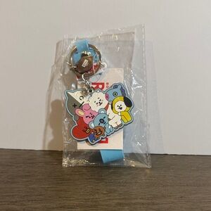 BT21 Group Lanyard with Keychain - Round One Exclusive